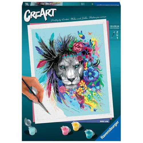 Artistique Creart - 24x30 Cm - Boho Lion