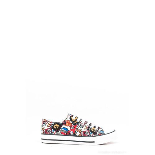 Basket En Toile Graffiti Femme Suredelle Taille