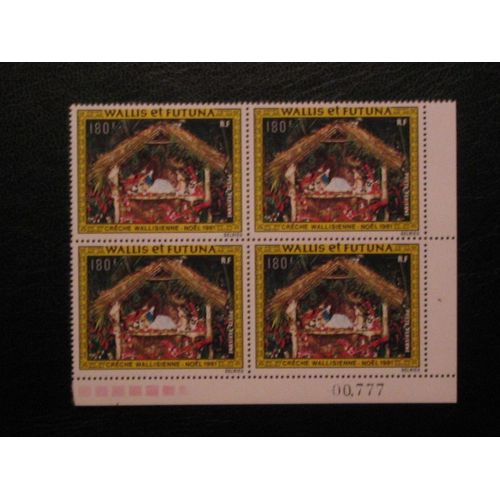 Wallis , Poste Aérienne Y & T  No 113 - Bloc De Quatre Neuf