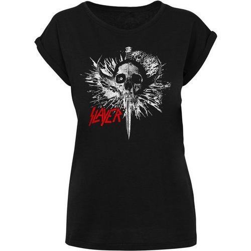 Merchcode T-Shirt 'slayer - Death Dagger' Rouge / Noir / Blanc