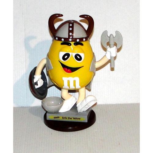 Figurine Oeuf M&m's Bouchon Distributeur De Bonbon Viking M Ms Masterfoods