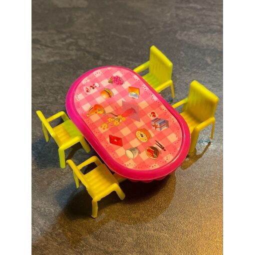 Jouet petite table camping