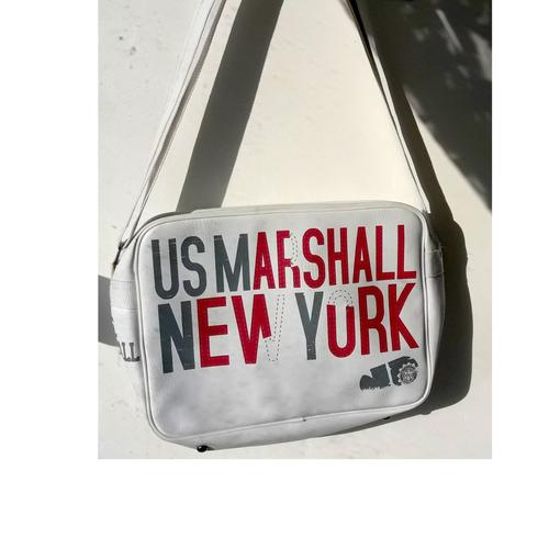 SAC CUIR PU BLANC enduit BANDOULIERE Besace Poche frontale zippee BAGAGE A MAIN FERMETURE CABAS US MARSHALL NEW YORK MIXTE HOMME FEMME ENFANT SACOCHE GRANDE POCHE CARTABLE VALISETTE TRANSPORT PRATIC R...