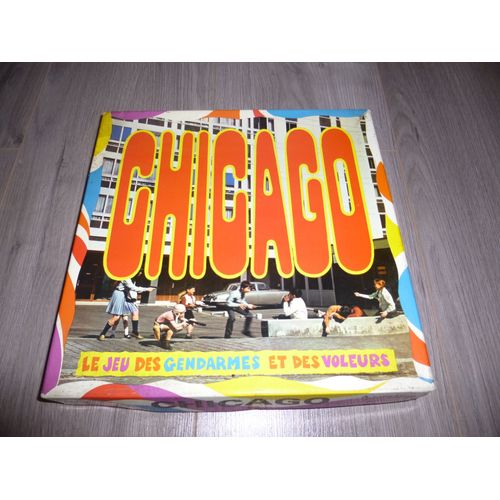 Chicago Rare Jeu Policier Vintage Année 70