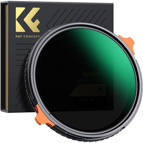 72mm Filtre Polarisant Et Nd4-64 Nd Variable Sans Croix Bleu X 2 En 1 2-6 Stops 28 Revtements De Nano-X Impermable Anti Des Rayures Pour Objectif