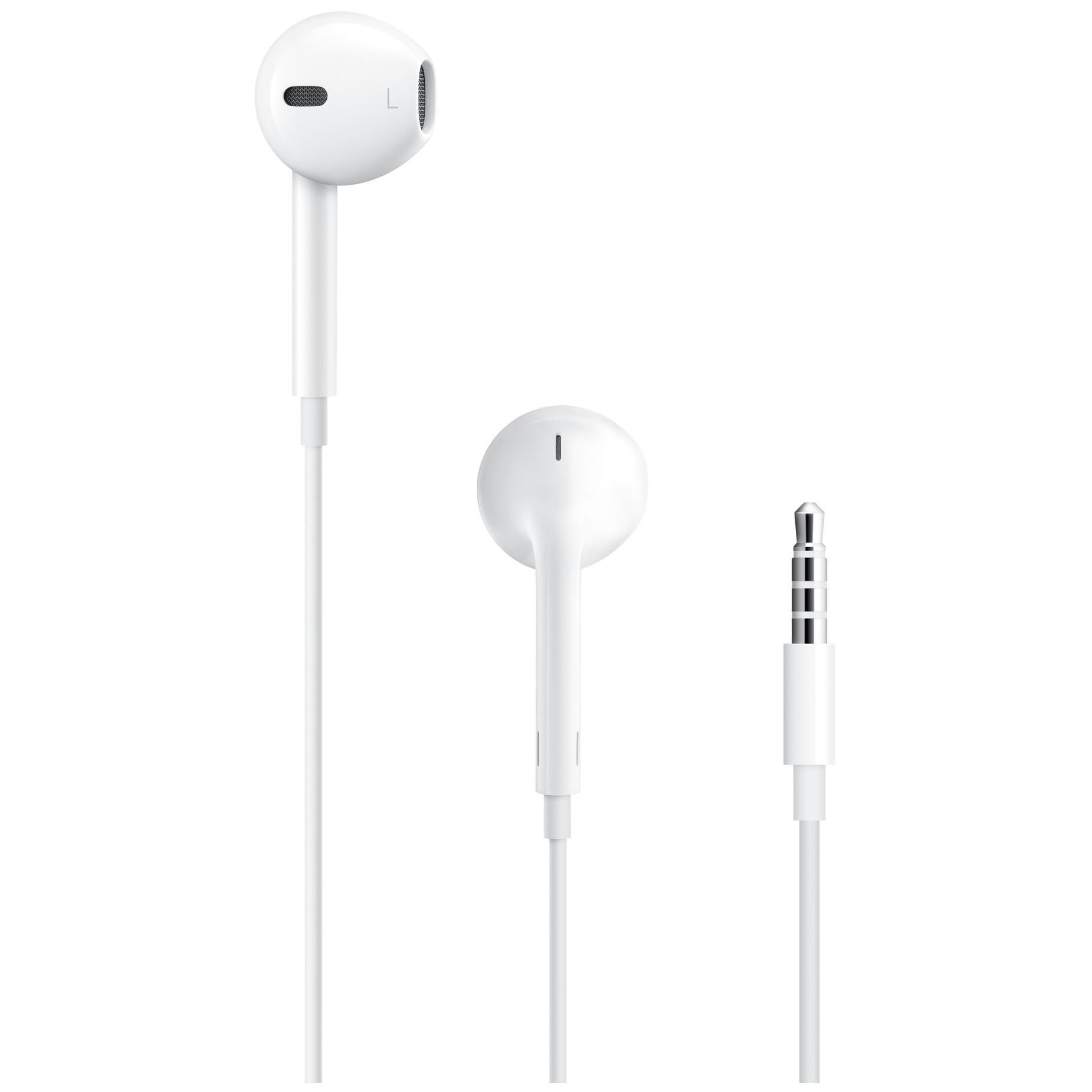 Apple EarPods avec mini-jack 3,5 mm - &Eacute;couteurs avec t&eacute;l&eacute;commande