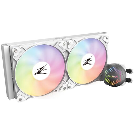 Zalman ALPHA28 White CPU Liquid Cooler 280mm Radiator 2 x 14