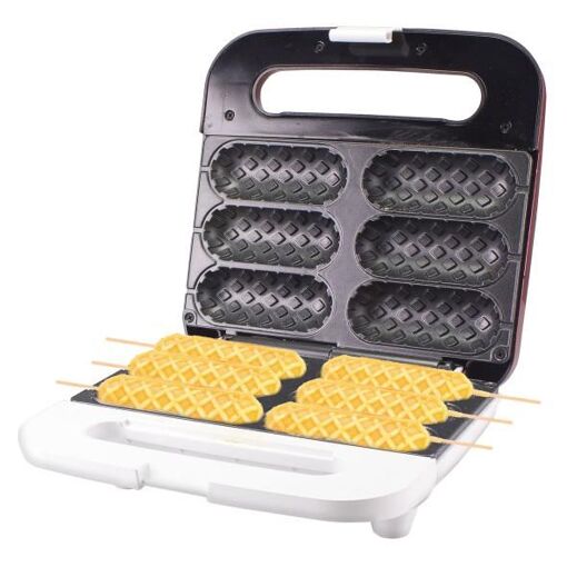 Beper P101CUD100 moule &agrave; gauffres 6 gauffre(s) 850 W Noir,