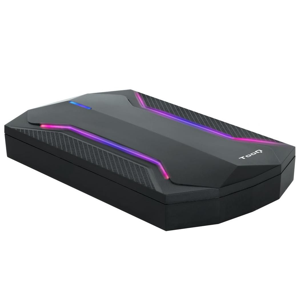 TooQ TQE-2599RGB Boîtier de disques de stockage Boîtier disque dur/...