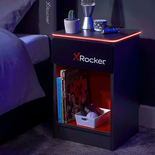 X Rocker 2022026 Table de nuit et table de chevet 1 tiroir(s