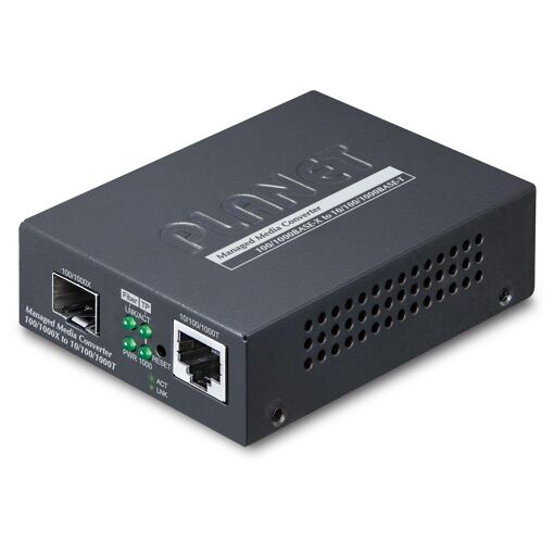 PLANET Web/SNMP Man convertisseur de support réseau N