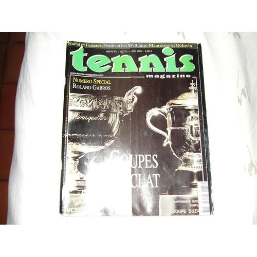Tennis Magazine  N° 375 : Coupes D'eclat