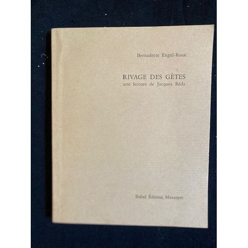 Bernadette Engel-Roux Rivage Des Gètes