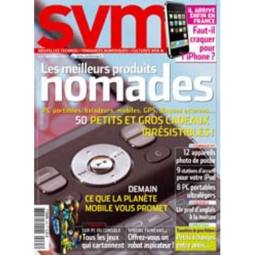 Svm  N° 265 : Les Meilleurs Produits Nomades