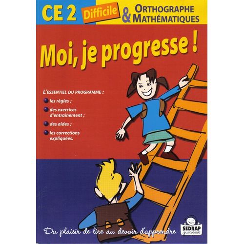 Cahier Ce2 Difficile Moi Je Progresse