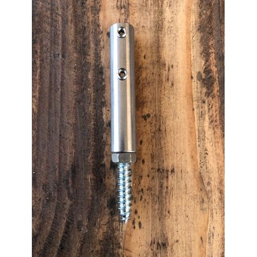 Tendeur de câble inox diamètre 6 mm pour fixation dans le bois