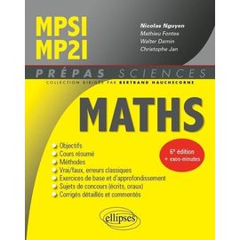 Mathématiques Mpsi/Mp2i