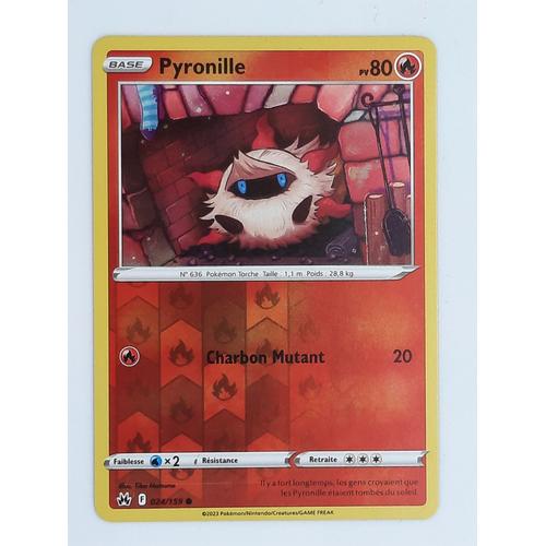 Pyronille Reverse - Pokémon - Set Zénith Suprême - 024/159 - Eb12.5 - Française