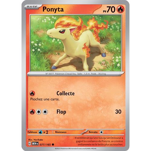 Ponyta - 077/165 - 151