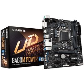 Gigabyte b460m power DDR4 prend en charge l'interface DVI + HDMI de dixieme generation La carte mere de bureau