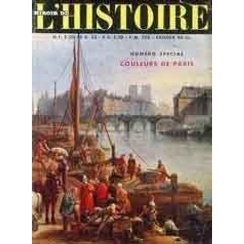 Miroir De L'histoire  N° 126 : Couleurs De Paris