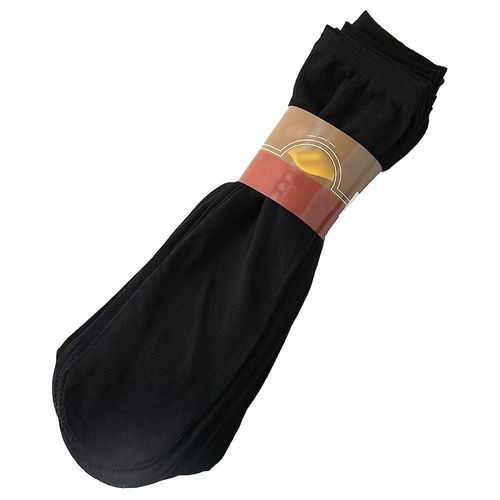 Chaussettes Habill¿¿Es Ultra-Fines Pour Hommes, Chaussettes D'affaires Transparentes En Soie, Nylon Doux Noir