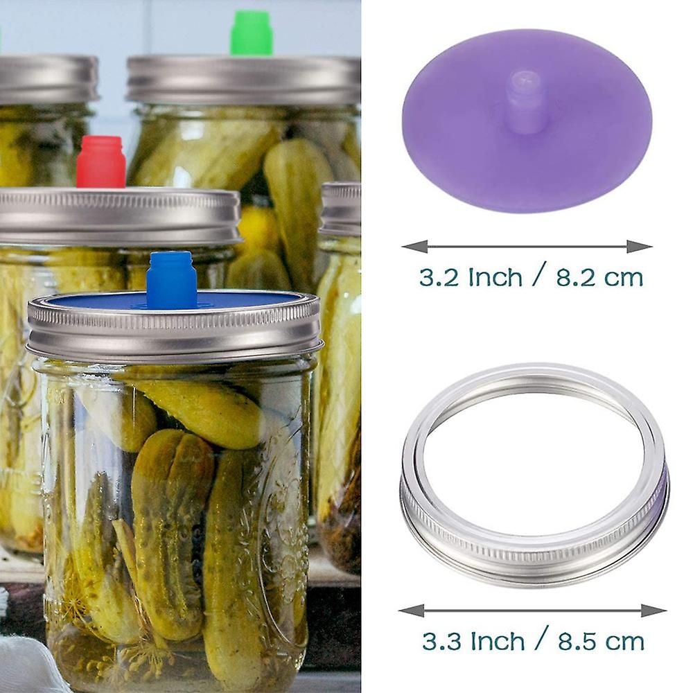 Couvercle De Pot En Silicone, Couvercle D'Preuvage Sans Ea... - 5