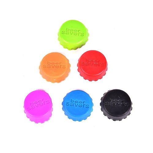 Ensemble De 12 Bouchons Couronne En Silicone, ¿¿Conomiseur De Bi¿¿Re, Capsules De Bi¿¿Re, Bouchon De Bouteille, Bouchon De Bi¿¿Re, Capsules, Bouteille De Vin Et De Jus, Couvercle, Bouchon, Marqueur, Bouchon, Li