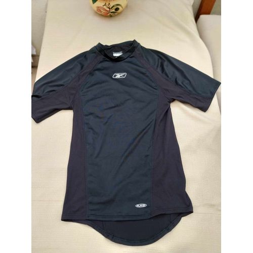 Tee Shirt Enfant Taille 12/14 Ans Reebok Noir Tbe