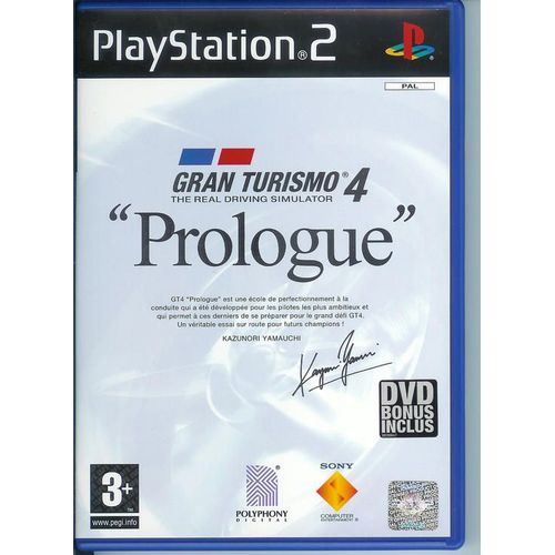 Gran Turismo 4 Prologue Ps2