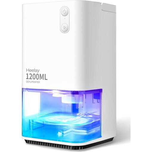 KALANKA- Déshumidificateur,1200ML Petit Déshumidificateur électriq...