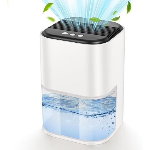 KALANKA-Déshumidificateur de Air, 2L Déshumidificateur Electrique a...