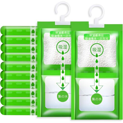 KALANKA-Lot de 10 déshumidificateurs pour armoire, déshumidificateu...