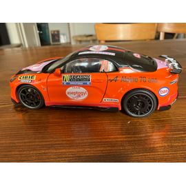 Solido 1/18e - Alpine A110 Radicale 2025 "Orange" - Team Aseptogyl - 4 Exemplaires