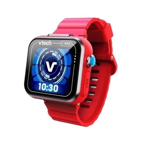 Smartwatch VTech Kidizoom Smartwatch Max Rojo Doble Cámara 256MB Juegos Niños