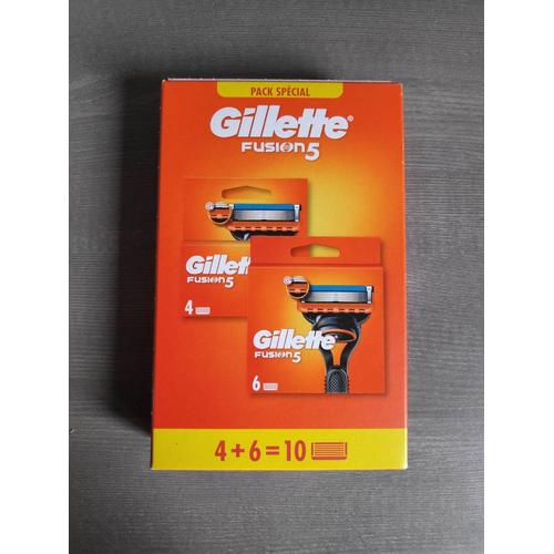 Lot De 10 Lames De Rasoir Gillette Fusion 5 