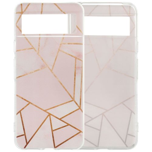 Imoshion Coque Design Google Pixel 8 Pink Graphic