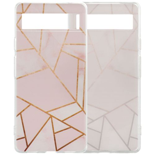 Imoshion Coque Design Google Pixel 6a Pink Graphic