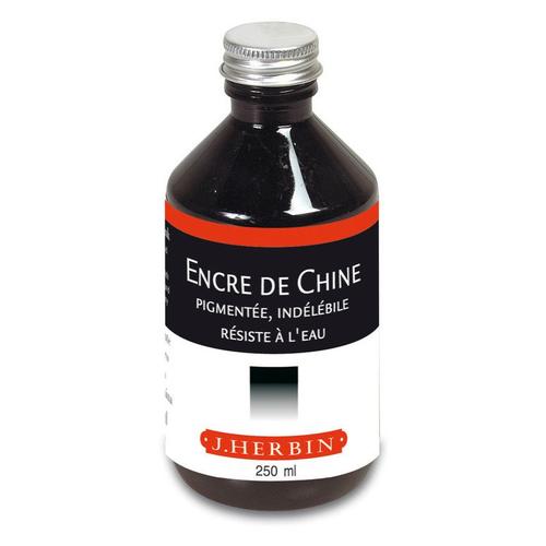Herbin Encre De Chine Noire 250ml
