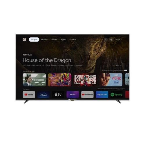 TV QLED - CONTINENTAL EDISON - CELED55SGQLD24B6 - 55 (139 CM) - UHD 4K - SMART TV GOOGLE - 4XHDMI - 3XUSB