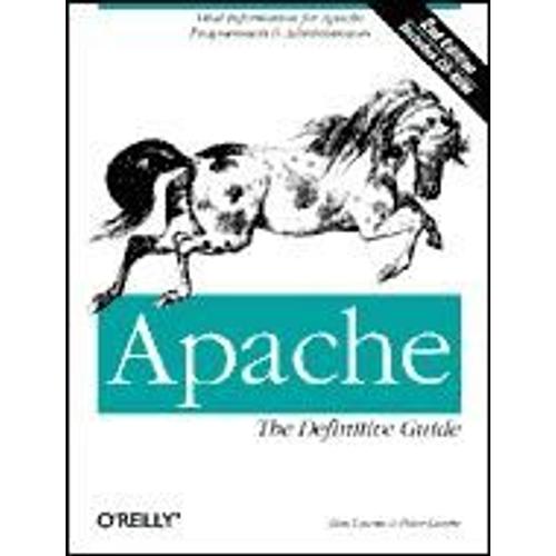 Apache - The Definitive Guide, 2nd Edition Includes Cd-Rom