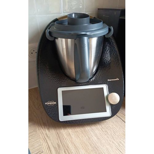 Vorwerk Thermomix TM6 blanc étincelant occasion grade A - lot avec accessoires