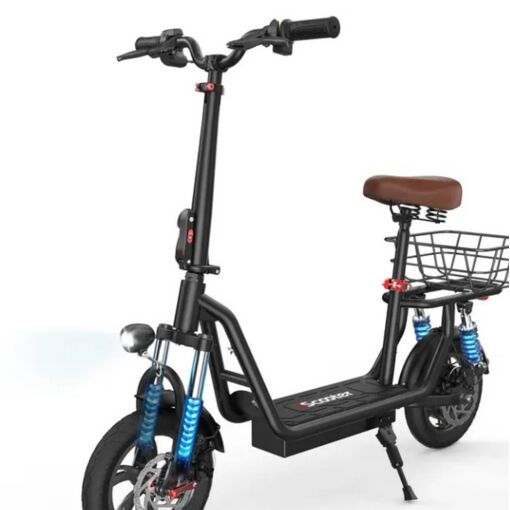 Iscooter I12 Escooter 7.5ah Scooter Électrique À Coups De Pied 12 P...