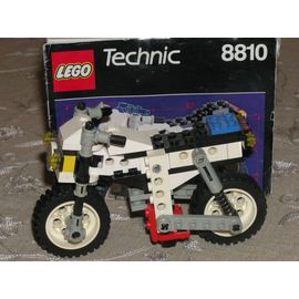 LEGO Technic 8810 Moto blanche et noire