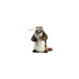 anima peluches - marionnette marmotte 40 cm - Animal en peluche - Achat &  prix