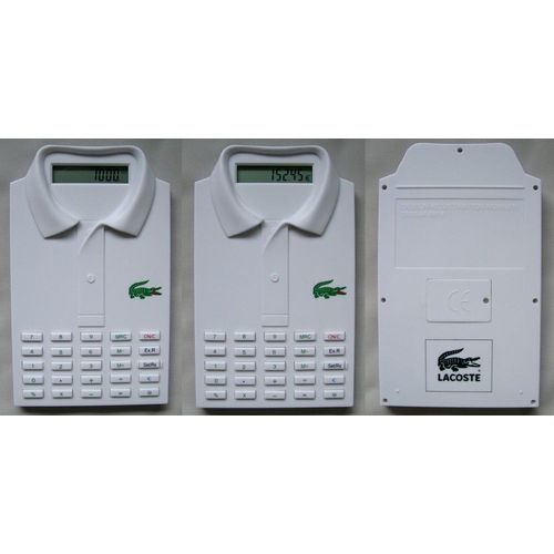Calculatrice Convertisseur EURO Polo Lacoste