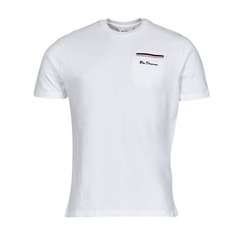 T-Shirt Ben Sherman Pique Pockett Blanc