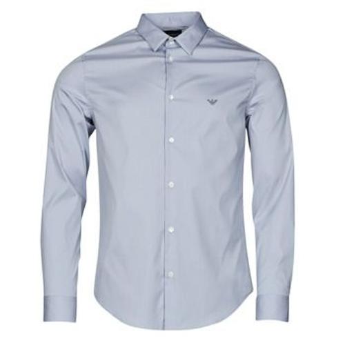 Chemise Emporio Armani 8n1c09 Bleu