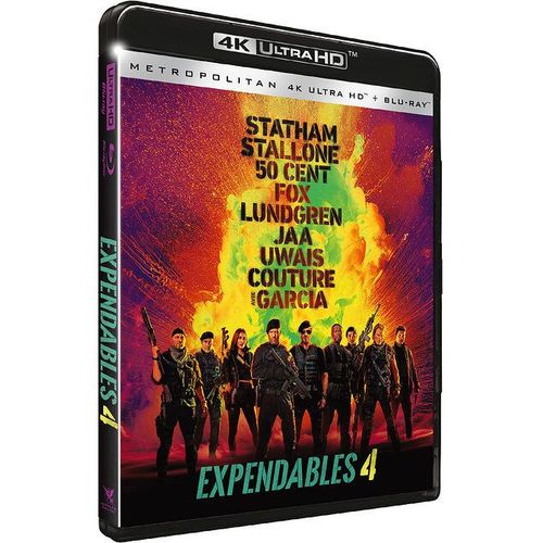 Expendables 4 - 4k Ultra Hd + Blu-Ray