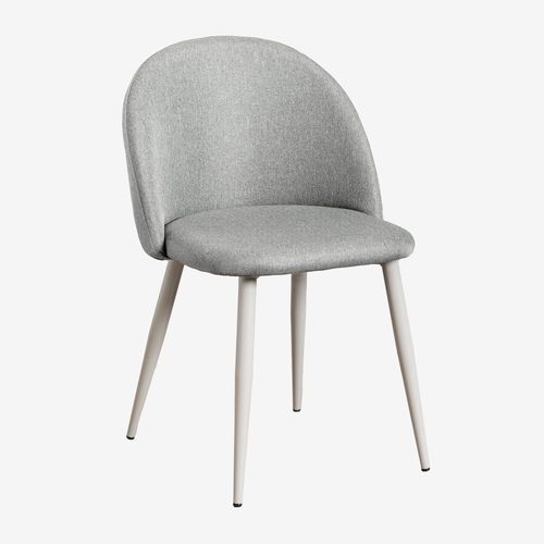 Pack De 4 Chaises De Salle À Manger Kana Deluxe Gris Taupe Clair